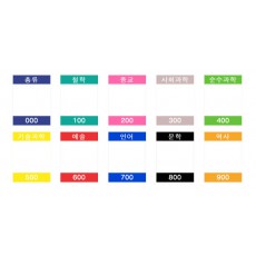 색띠라벨(아트지) K3040001