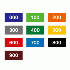 색띠라벨(PVC) P3015001