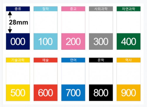 색띠라벨(아트지) K3045001