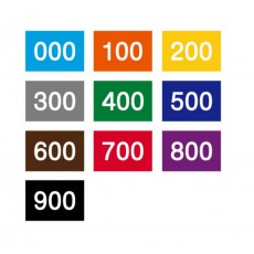 색띠라벨(아트지) K3045002